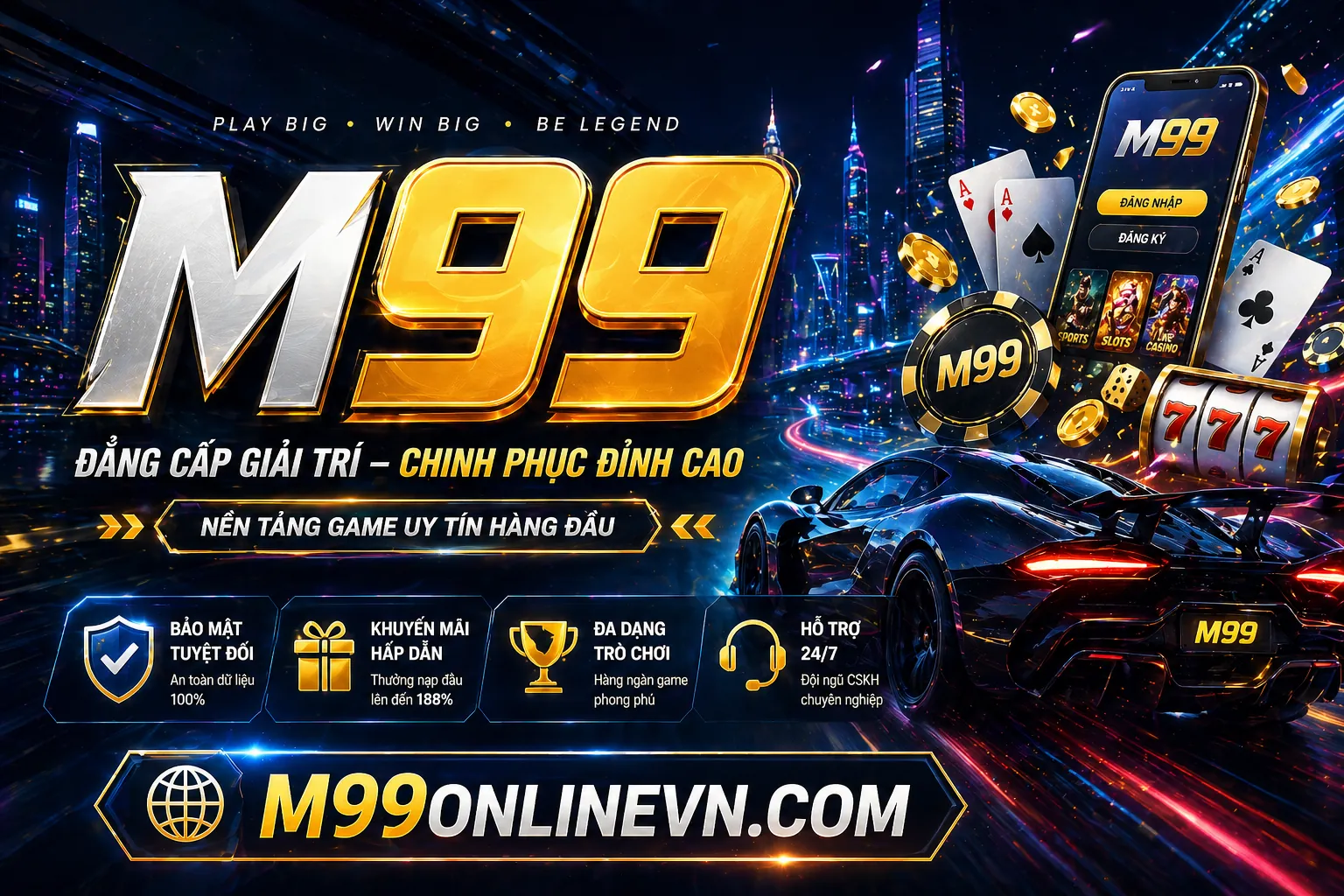 Giao diện đăng nhập 888top casino an toàn và hiện đại